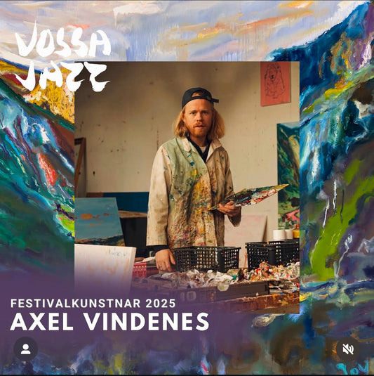 Axel Vindenes blir festivalkunstner for Vossajazz